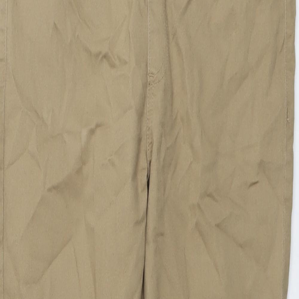 Marks and Spencer Womens Beige Cotton Jegging Jeans Size 16 L27 in Regular