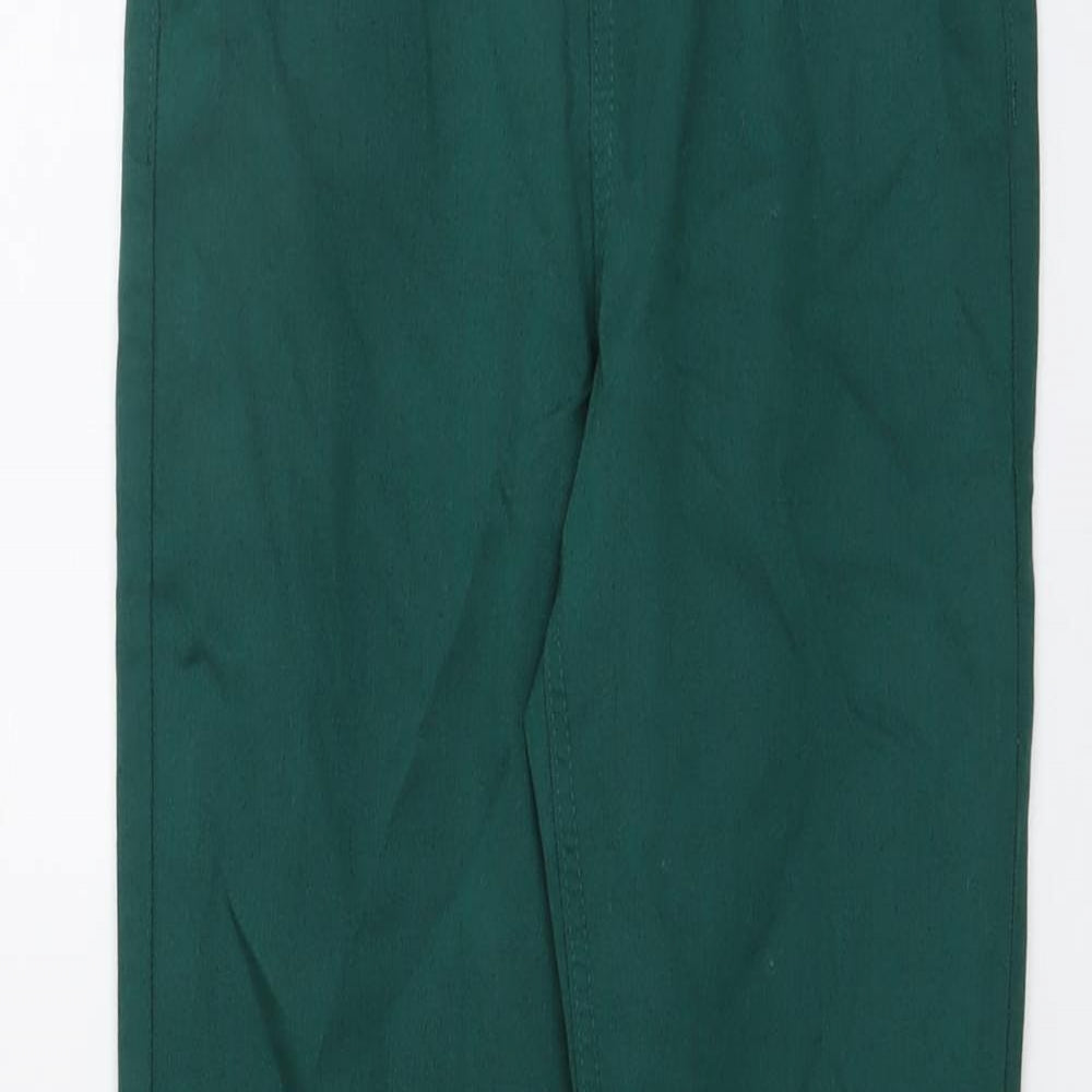 Marks and Spencer Womens Green Cotton Skinny Jeans Size 8 L29 in Regular