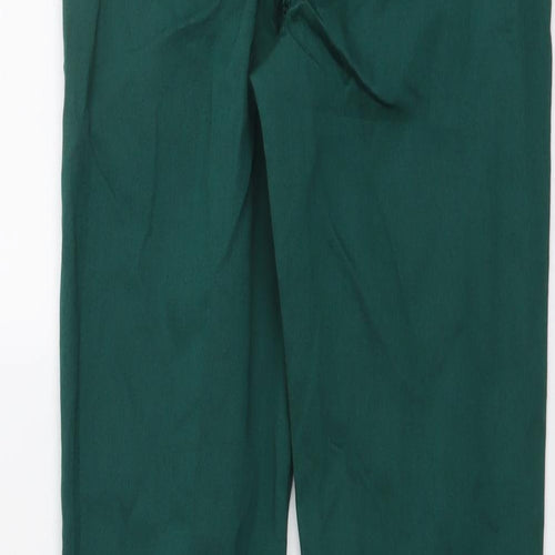 Marks and Spencer Womens Green Cotton Skinny Jeans Size 8 L29 in Regular