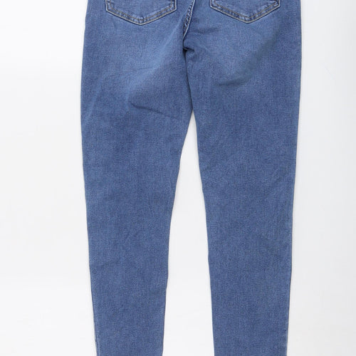 New Look Womens Blue Cotton Jegging Jeans Size 6 L25 in Regular