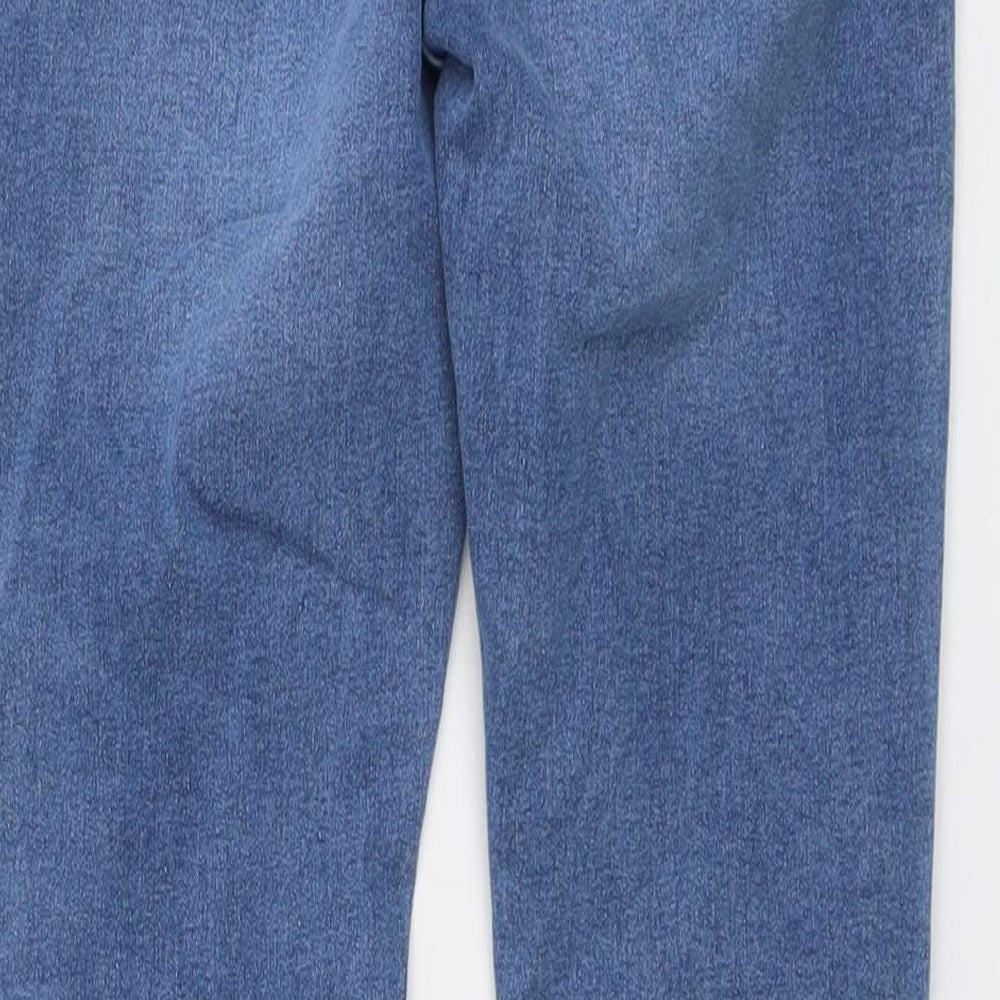 New Look Womens Blue Cotton Jegging Jeans Size 6 L25 in Regular