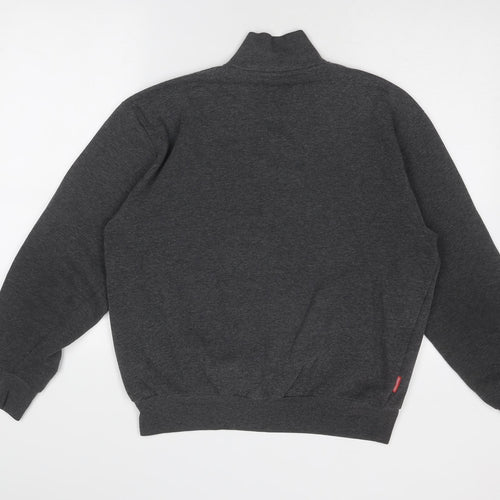 Slazenger Mens Grey Polyester Pullover Sweatshirt Size L