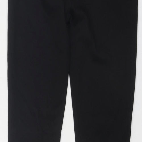 Marks and Spencer Girls Black Cotton Jegging Trousers Size 10-11 Years Regular Pullover