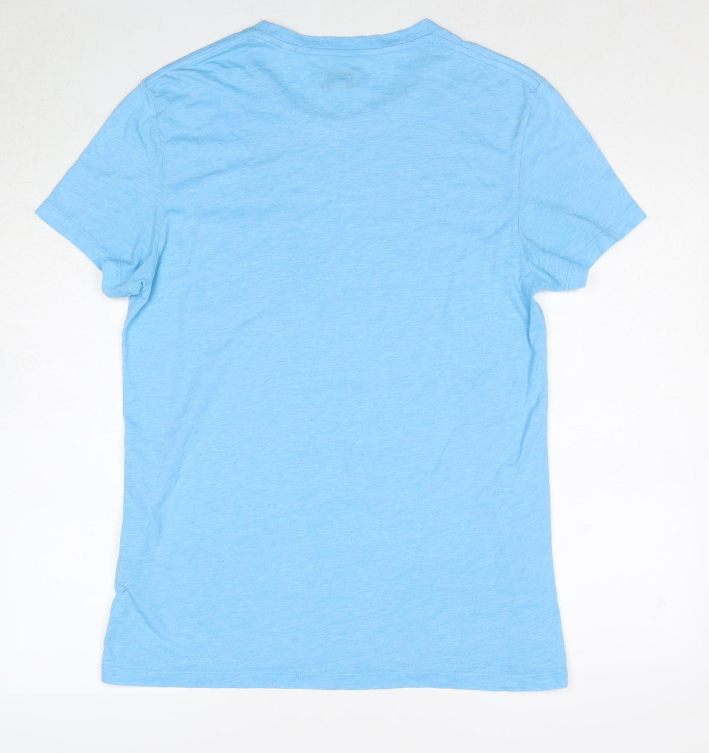 Jack Wills Mens Blue Cotton T-Shirt Size M Round Neck