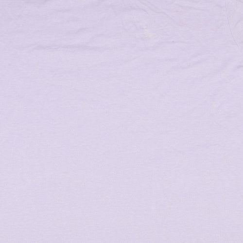 Maine Mens Purple Cotton Polo Size 2XL Collared Pullover