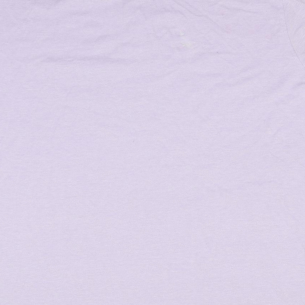 Maine Mens Purple Cotton Polo Size 2XL Collared Pullover