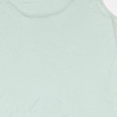 Monsoon Womens Green Viscose Basic Tank Size 16 Scoop Neck - Embellished