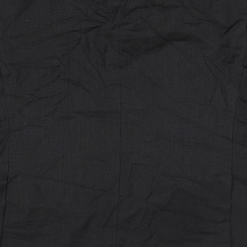 Marks and Spencer Mens Black Wool Jacket Suit Jacket Size 42 Regular