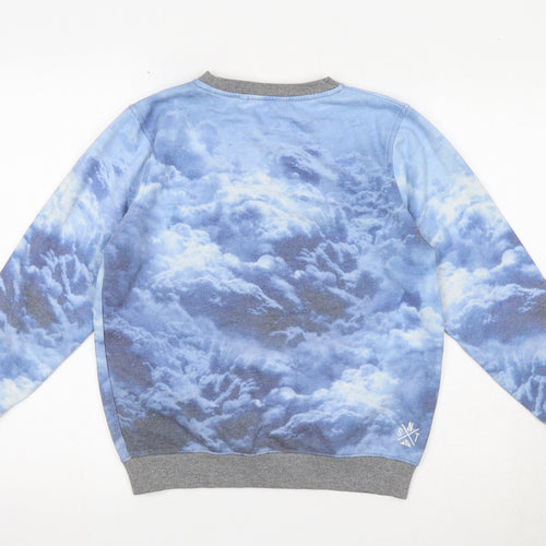 Sonneti Boys Blue Polyester Pullover Sweatshirt Size 12-13 Years