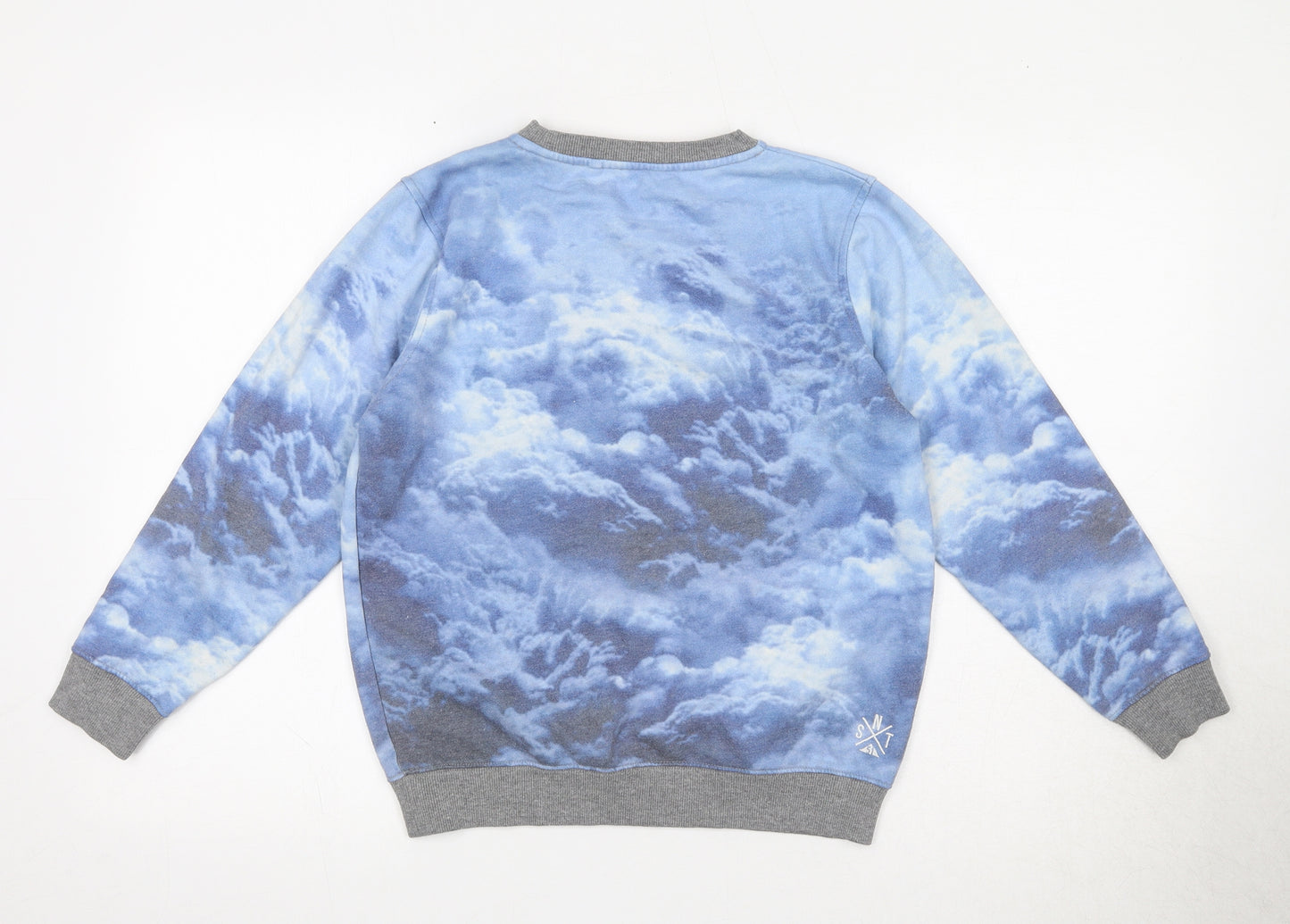 Sonneti Boys Blue Polyester Pullover Sweatshirt Size 12-13 Years
