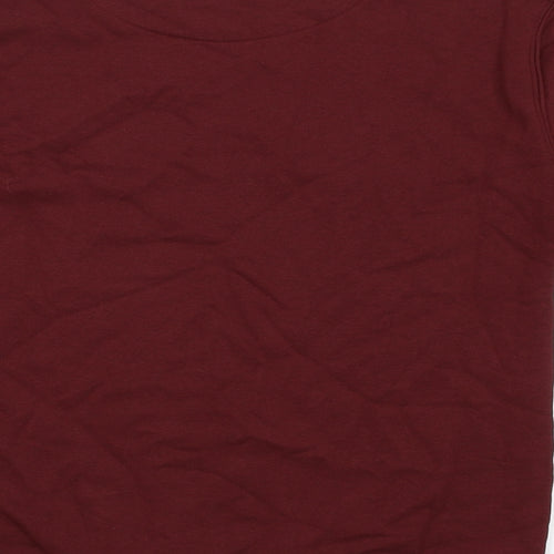 Marks and Spencer Boys Red Cotton Pullover Sweatshirt Size 11-12 Years - Citizen Of Somewhere