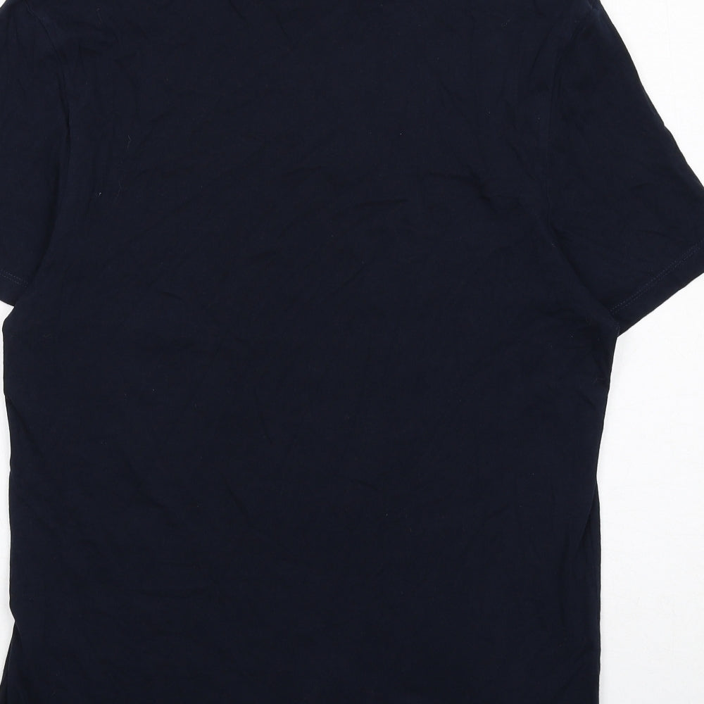ASOS Mens Blue Cotton T-Shirt Size M Round Neck