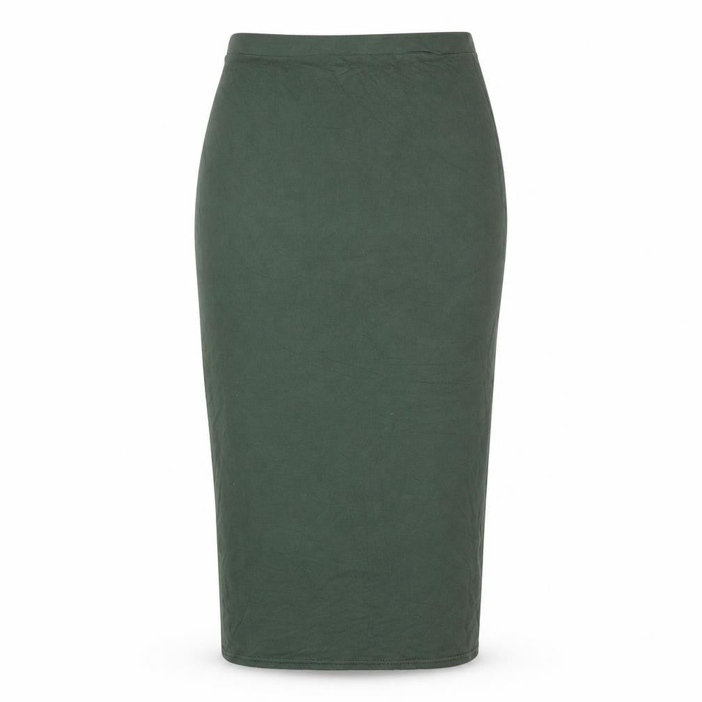 Missguided Womens Green Viscose Bandage Skirt Size 10