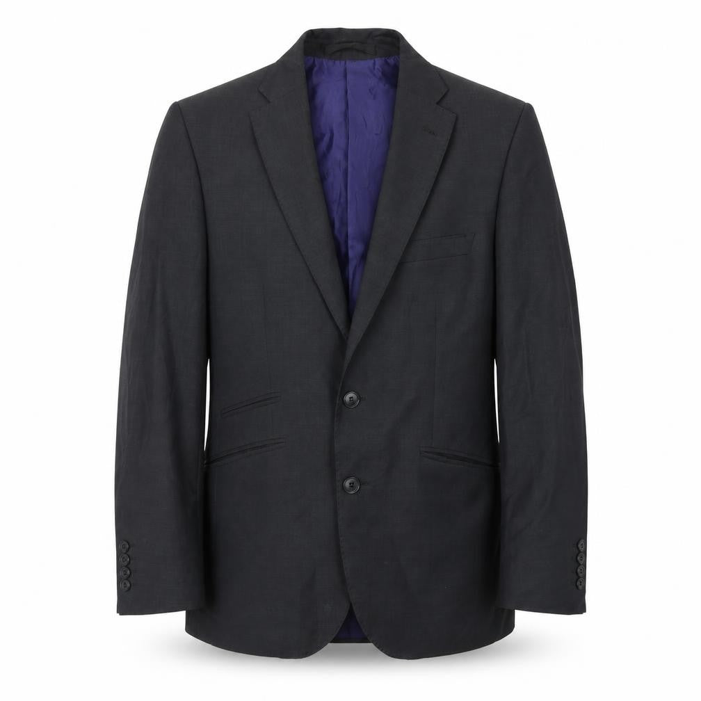 Autograph Mens Grey Wool Jacket Suit Jacket Size 38 Regular