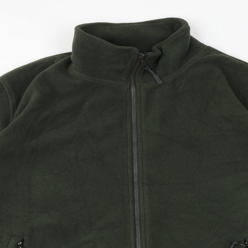 Rydale Mens Green Jacket Size XL Zip