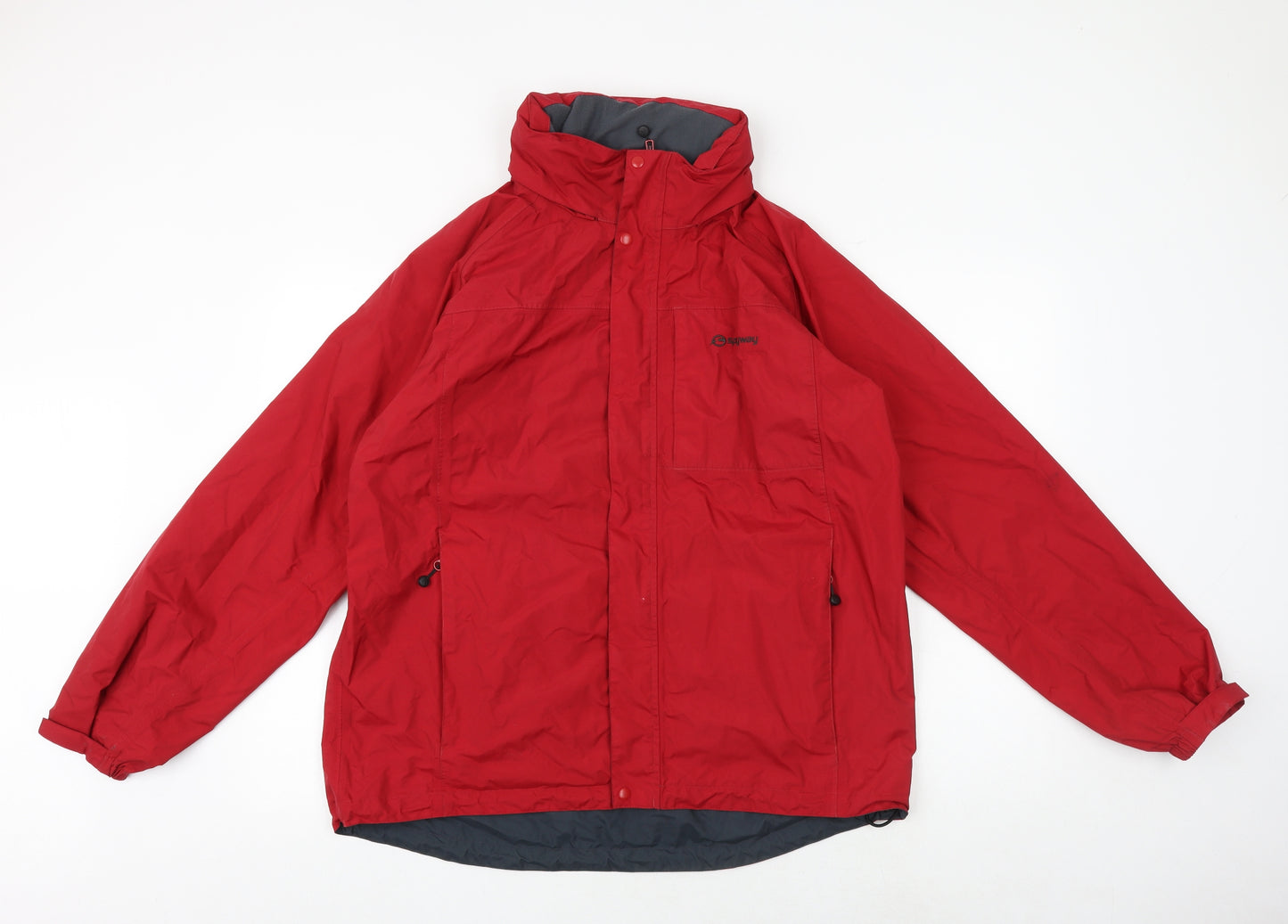 Sprayway Mens Red Jacket Size M Zip