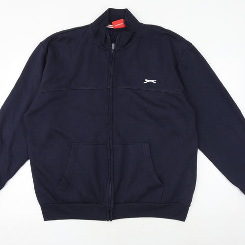Slazenger Mens Blue Jacket Size XL Zip