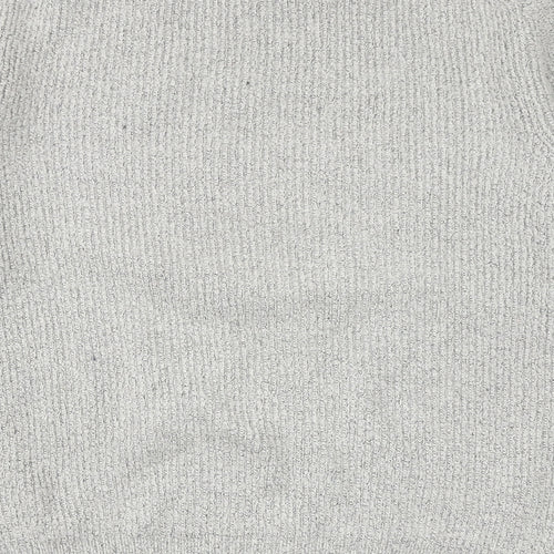 Marks and Spencer Mens Beige Round Neck Polyamide Pullover Jumper Size M Long Sleeve