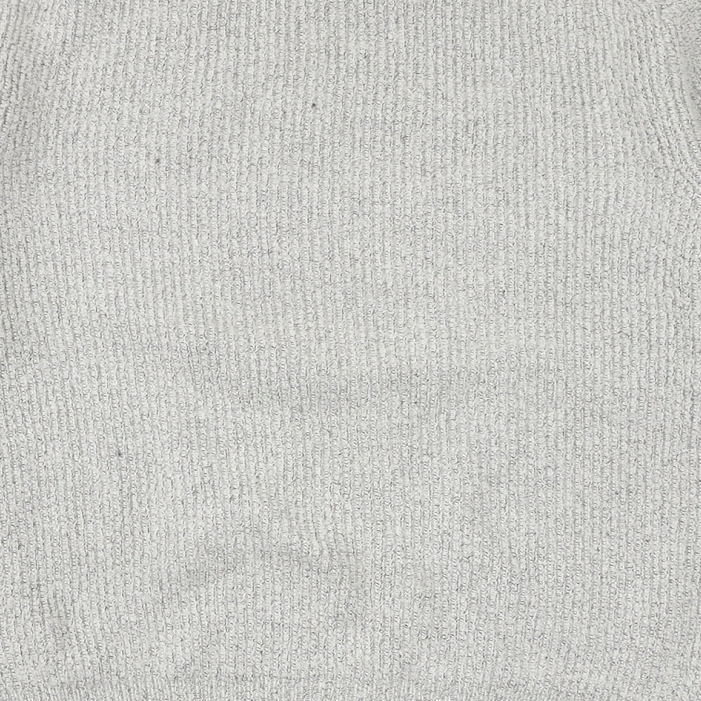 Marks and Spencer Mens Beige Round Neck Polyamide Pullover Jumper Size M Long Sleeve