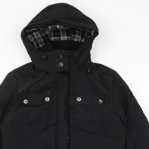 NEXT Boys Black Jacket Size 12 Years Zip