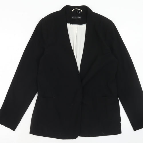 Dorothy Perkins Womens Blue Jacket Blazer Size 12 Button