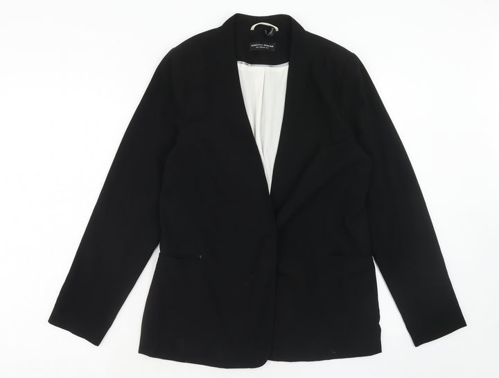 Dorothy Perkins Womens Blue Jacket Blazer Size 12 Button