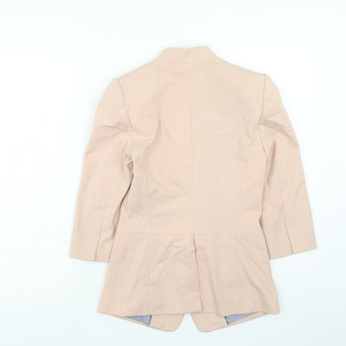 Ted Baker Womens Pink Viscose Jacket Blazer Size S