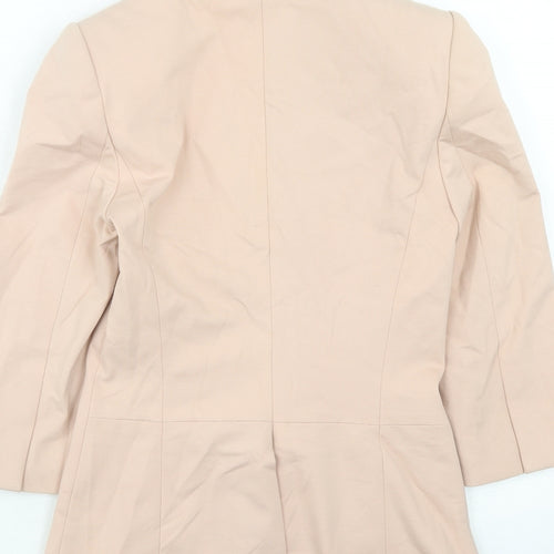 Ted Baker Womens Pink Viscose Jacket Blazer Size S