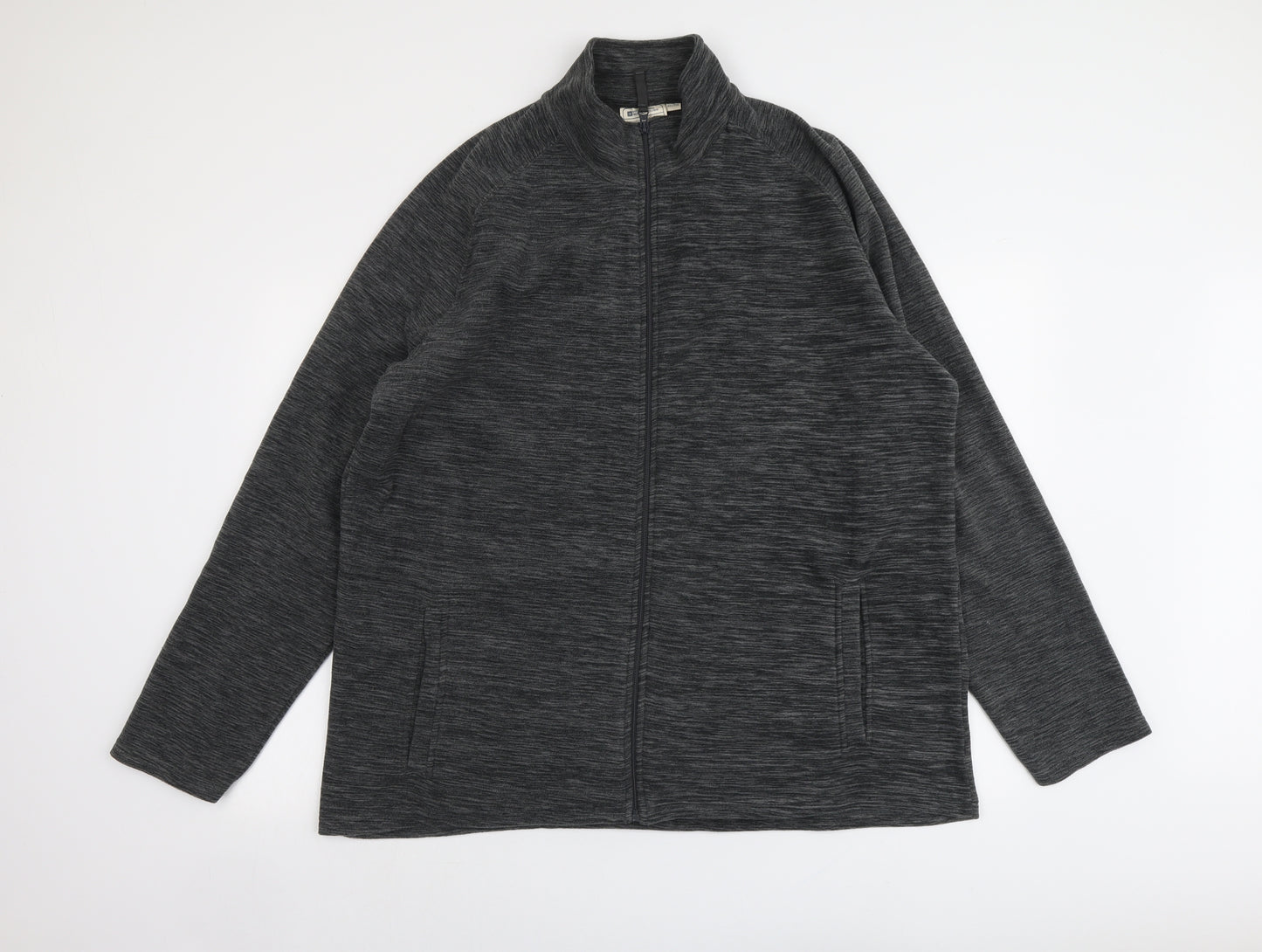 Mountain Warehouse Mens Grey Geometric Jacket Size 2XL Zip