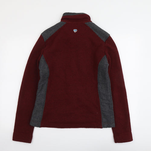 KÚHL Womens Red Jacket Size M Zip