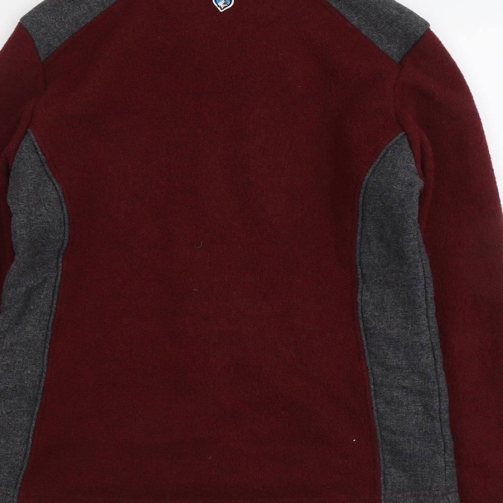 KÚHL Womens Red Jacket Size M Zip