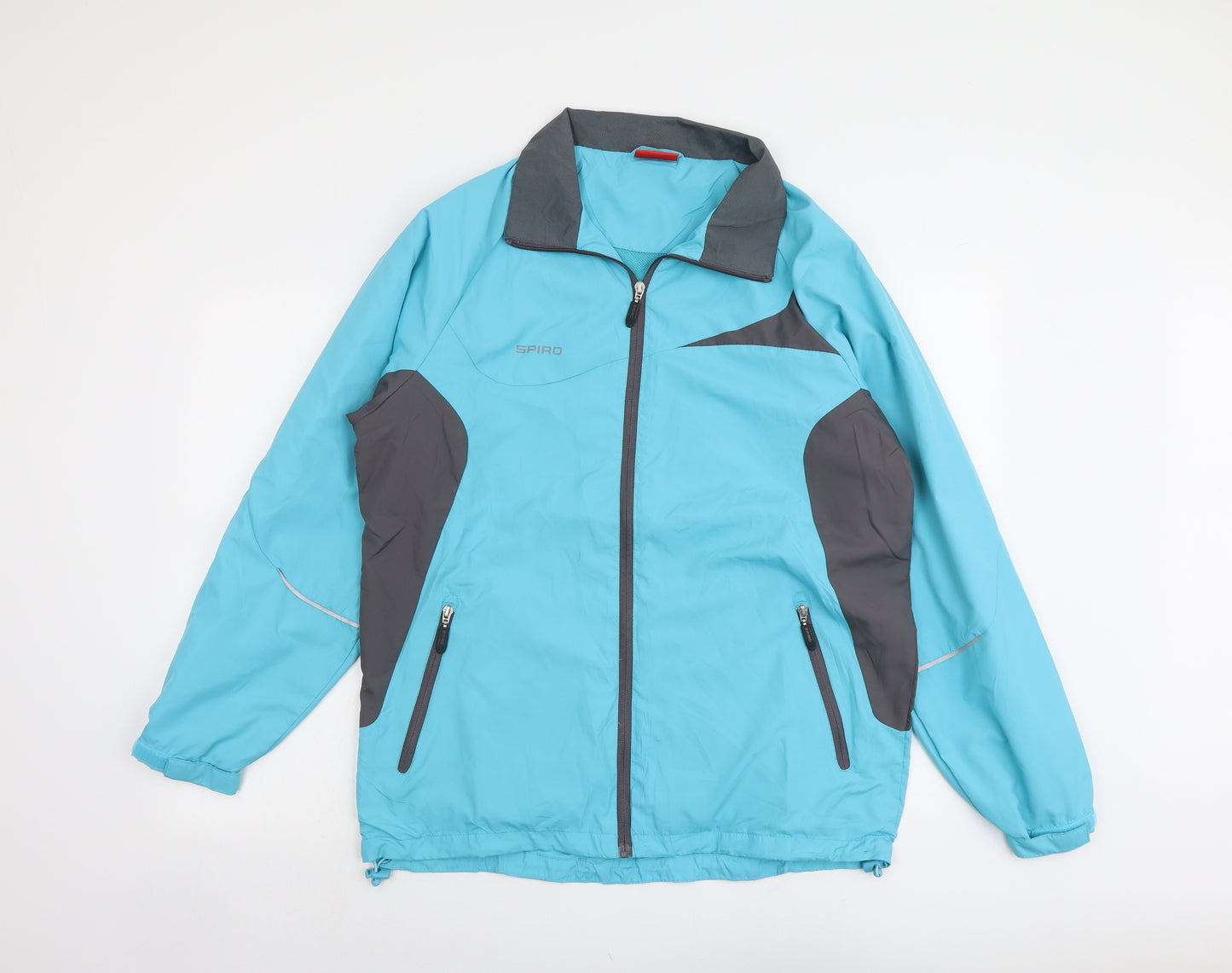SPIRO Mens Blue Jacket Size L Zip