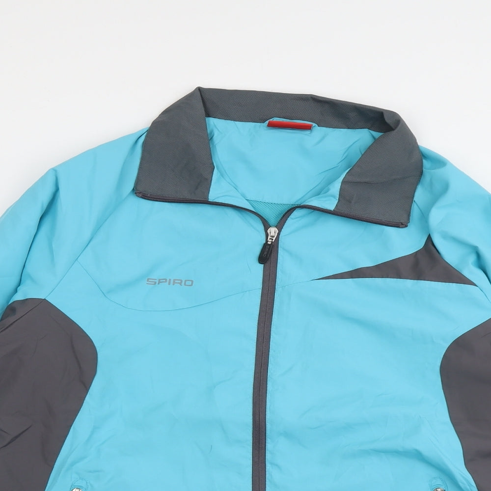 SPIRO Mens Blue Jacket Size L Zip