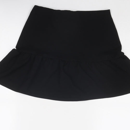 21 Saints Womens Black Polyester Swing Skirt Size 26 in
