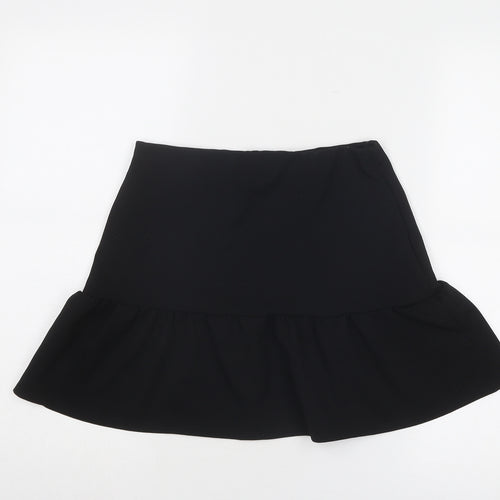 21 Saints Womens Black Polyester Swing Skirt Size 26 in