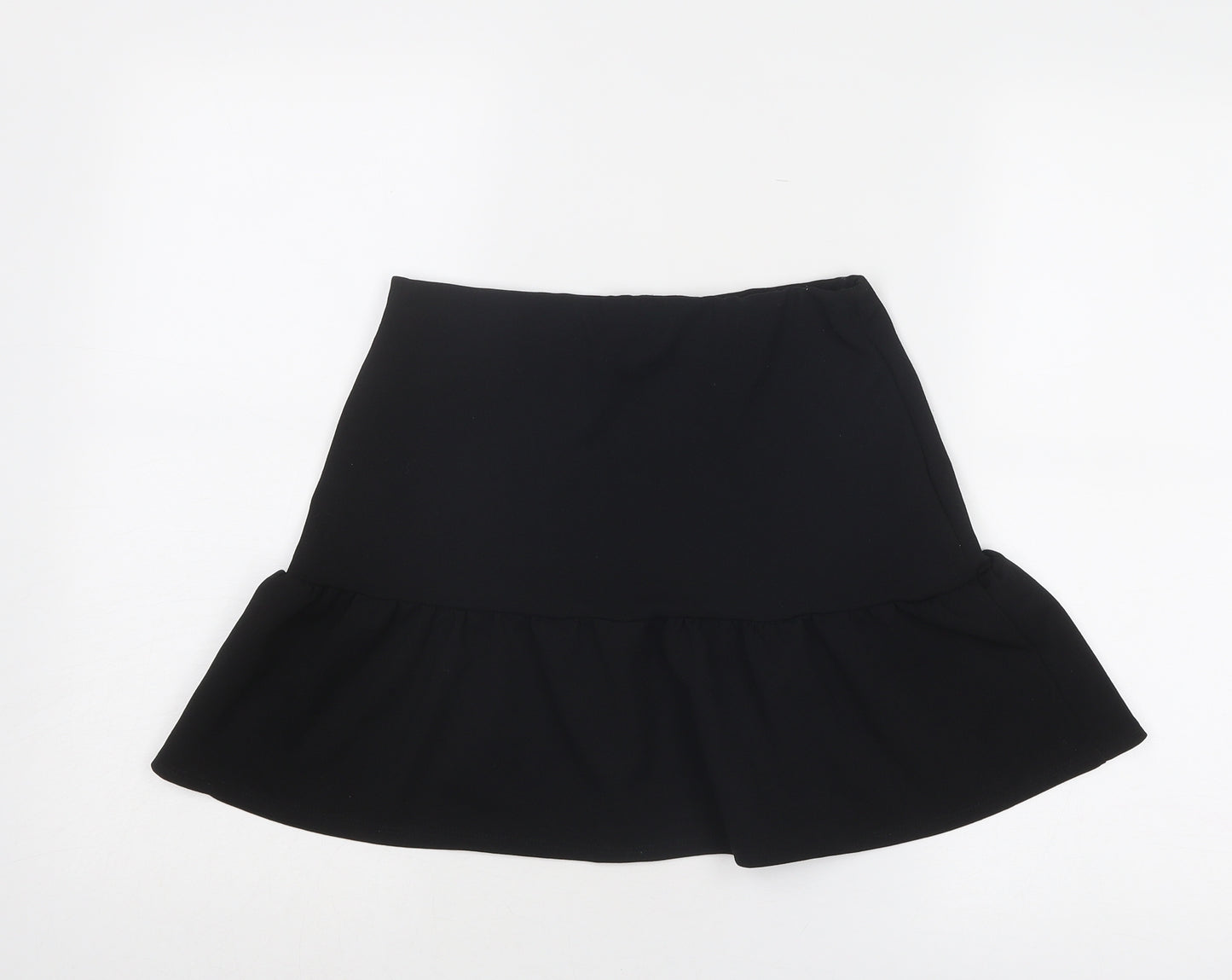 21 Saints Womens Black Polyester Swing Skirt Size 26 in