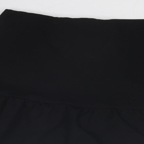 21 Saints Womens Black Polyester Swing Skirt Size 26 in