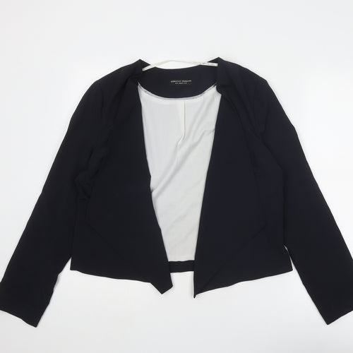 Dorothy Perkins Womens Blue Jacket Blazer Size 14