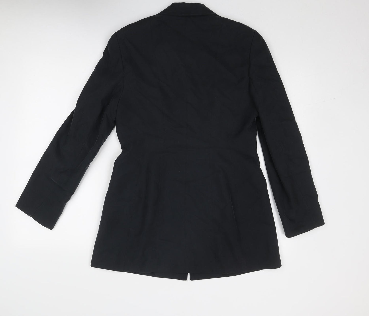 Linea Womens Grey Jacket Blazer Size 10 Button
