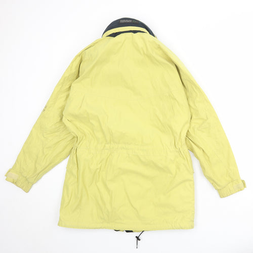 Craghoppers Womens Yellow Windbreaker Jacket Size 10 Zip