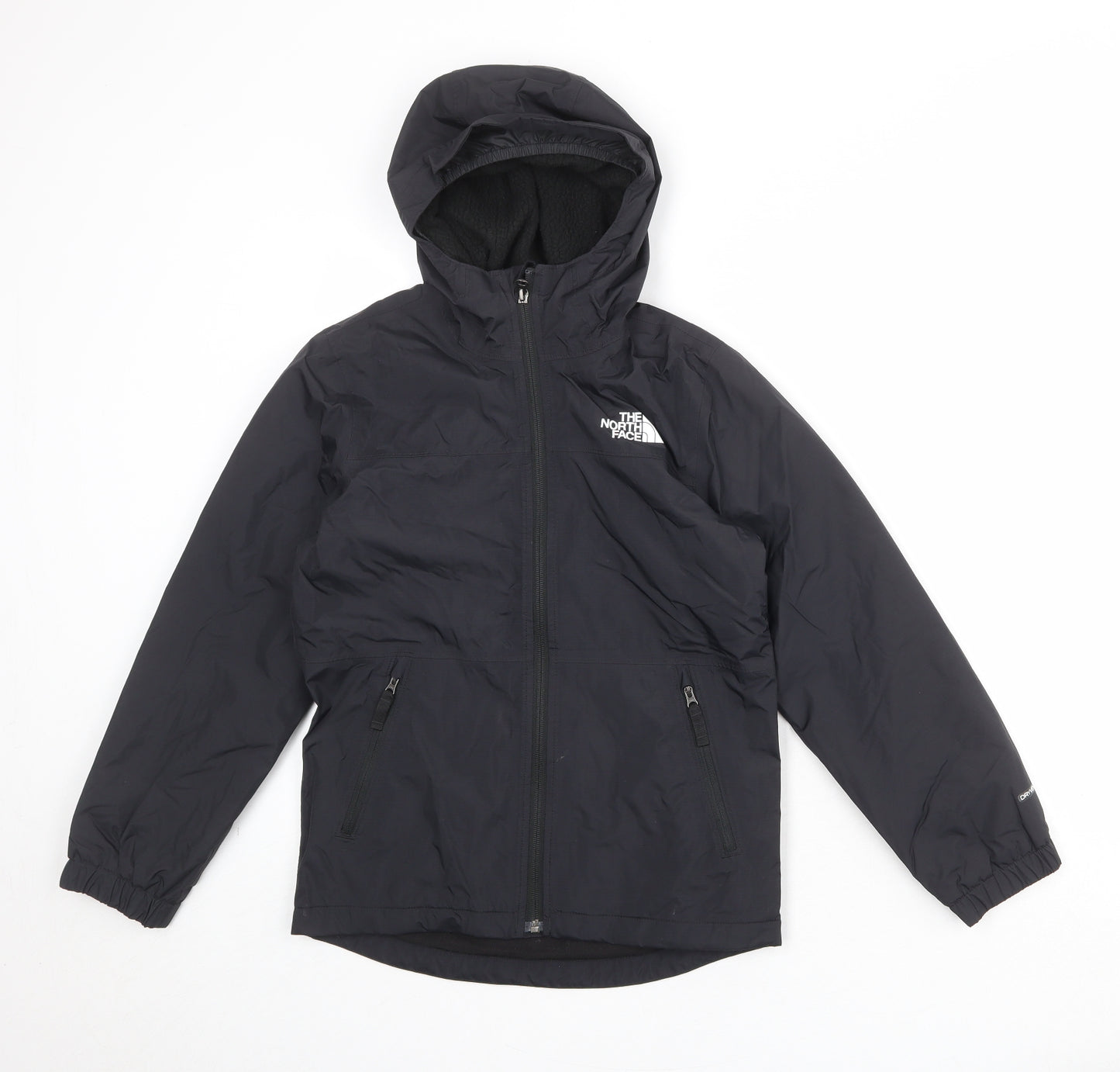 The North Face Boys Black Jacket Size M Zip