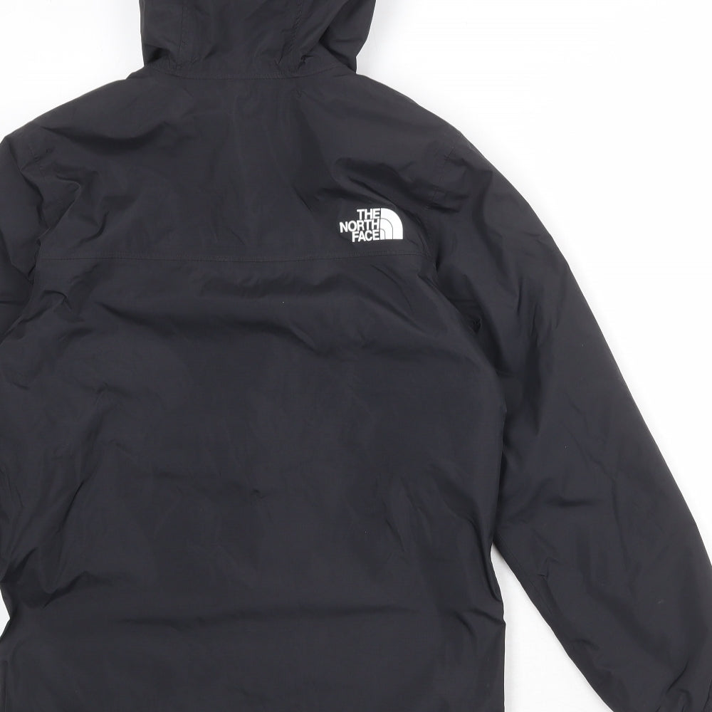 The North Face Boys Black Jacket Size M Zip