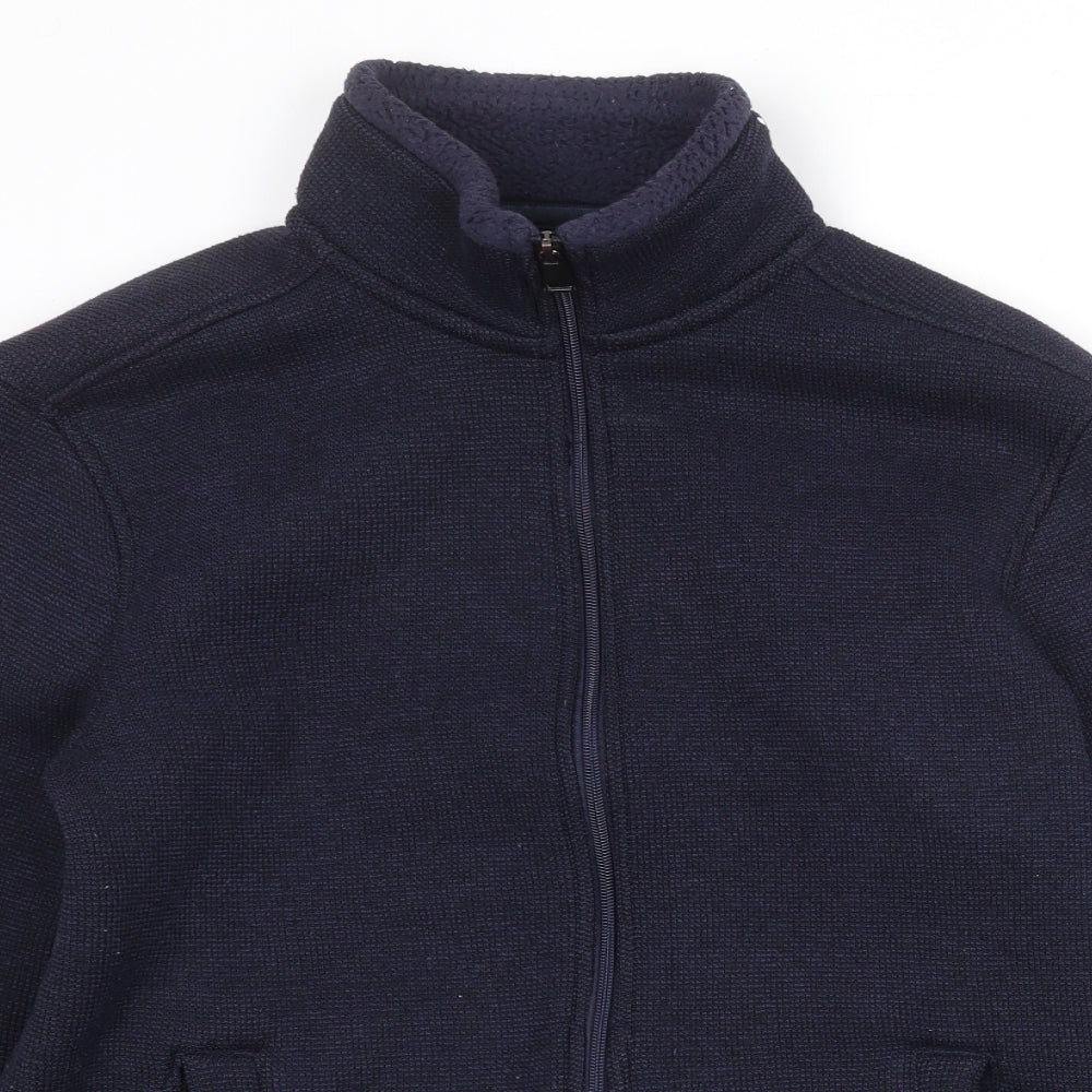 Marks and Spencer Mens Blue Jacket Size M Zip