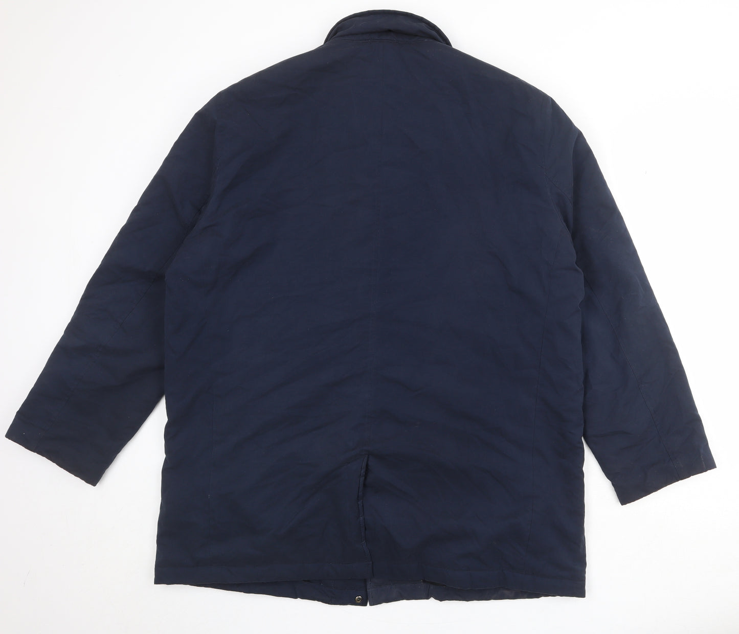 Marks and Spencer Mens Blue Jacket Size XL Zip