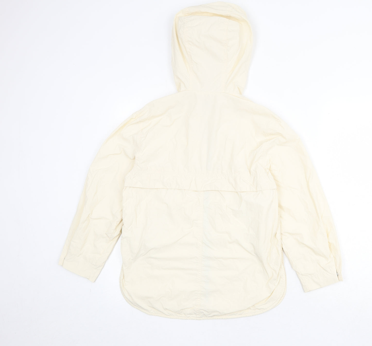 Zara Girls Beige Jacket Size 9 Years Zip