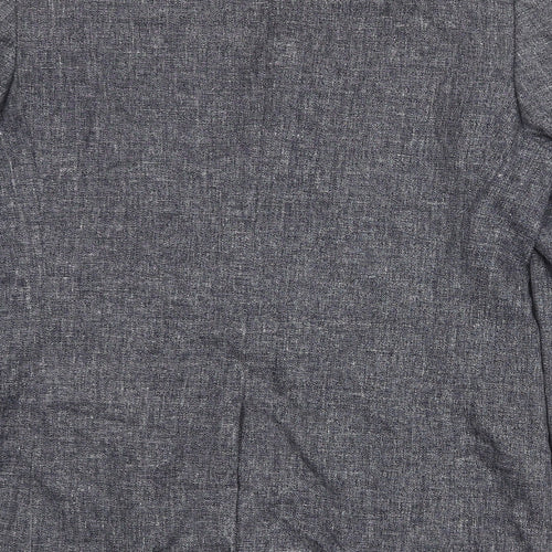 Autograph Mens Grey Cotton Jacket Blazer Size 44 Regular