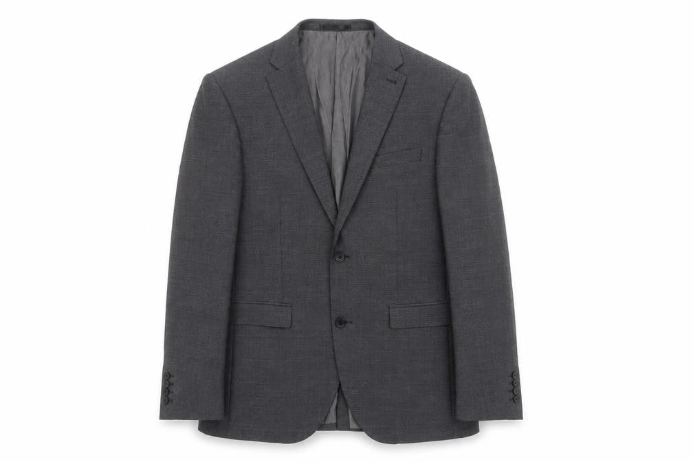 Next Mens Grey Wool Jacket Suit Jacket Size 40 Regular