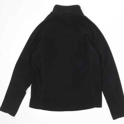 Karrimor Womens Black Polyester Pullover Sweatshirt Size XS Zip