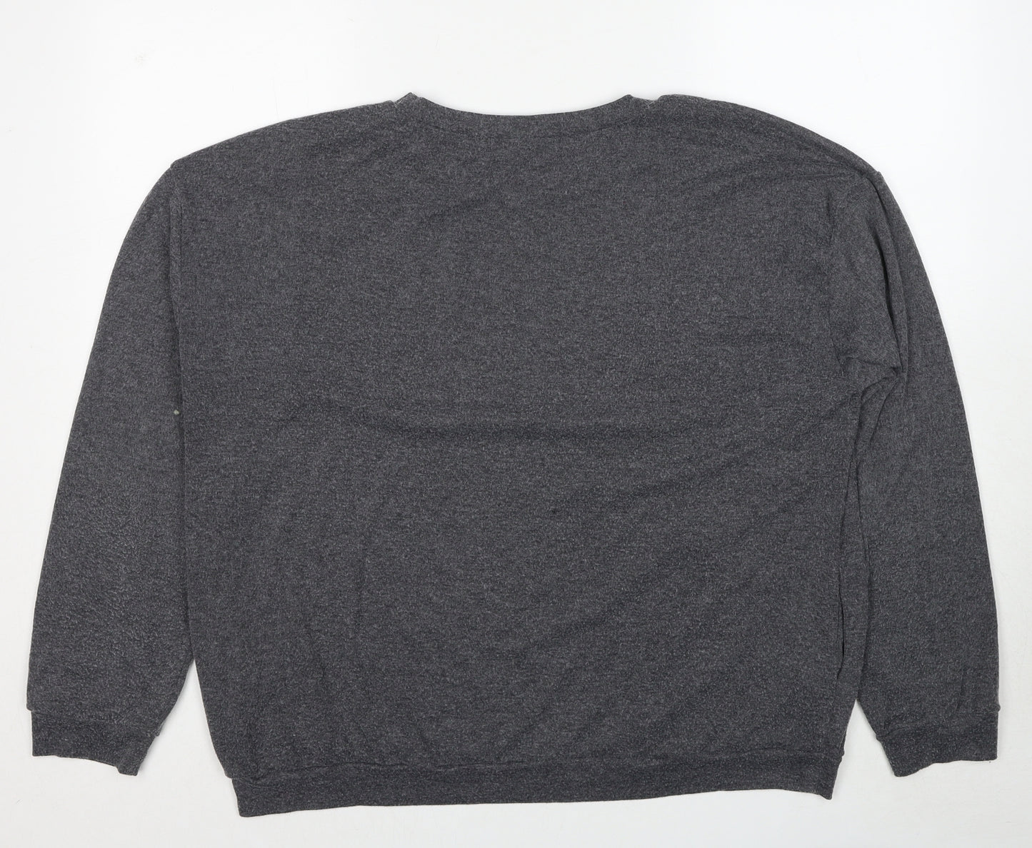 Blooming Jelly Womens Grey Polyester Pullover Sweatshirt Size XL Pullover - Easy Tiger
