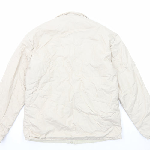 Luciana Womens Ivory Jacket Size XL Zip